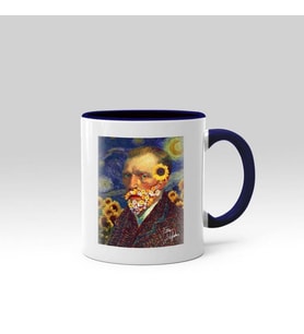 Mug VanGogh Flower Beard