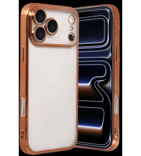 iPhone 17 Pro Max Razer Lensli Silikon - Turuncu