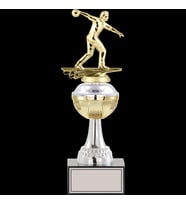 ODAK KUPA - Figürlü Kupalar - Bowling Erkek Figürlü Kupalar FG-045 B - 33 cm