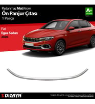 Fiat Egea Sedan Krom Ön Panjur Çıtası 2020 Üzeri Mat Krom