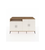 Kronos Konsol 4 Raflı 4 Kapaklı 176x59x99 Çam-Aytaşı