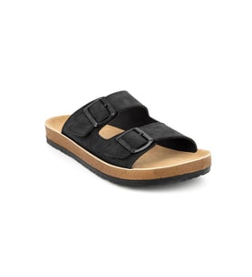 Muya Allen 31330-001 Anatomik Taban Erkek Terlik Siyah 40-45