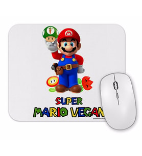 Super Mario Vegan Mouse Pad