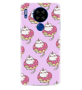 Reeder P13 Blue Max Lite Kılıf Desenli Silikon Unicorn Donut
