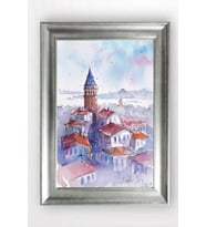 GÜMÜŞ ÇERÇEVELİ TABLO A1384