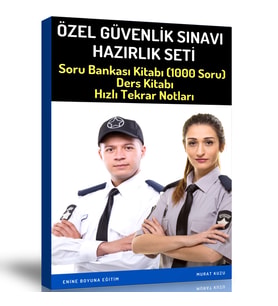 Özel Güvenlik Sınavı Hazırlık Seti