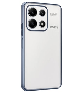 X6 Pro Kılıf Razer Lensli Silikon - Açık Mavi