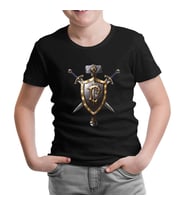 World of Warcraft - Human Siyah Çocuk Tshirt