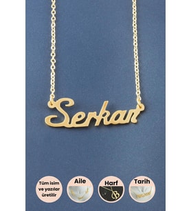 Serkan İsimli Kolye