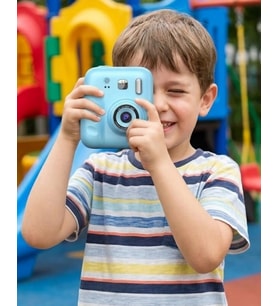 Çocuklar İçin Fotoğraf Makinesi Baskı Özellikli 4 Kağıt Rulo Hediyeli
