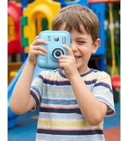 Çocuklar İçin Fotoğraf Makinesi Baskı Özellikli 4 Kağıt Rulo Hediyeli