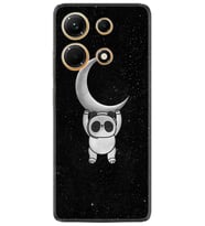 Infınix Note 30 Kılıf Resimli Desenli Silikon Platinium Series Panda Moon 1811