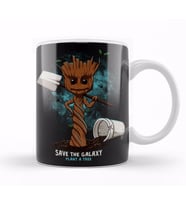 Baby Groot Plant A Tree Kupa Bardak Porselen