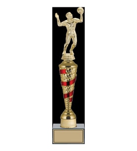 ODAK KUPA - Figürlü Kupalar - Voleybol Erkek Figürlü Kupalar FG-028 C - 41 cm