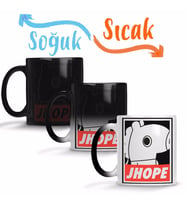 Bt21 Jhope Bts Sihirli Kupa Bardak Porselen