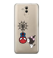 Huawei Mate 20 Lite Uyumlu Baskılı Yumuşak Silikon Şeffaf Telefon Kılıfı