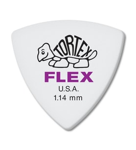 Jim Dunlop 456R1.14 Tortex Flex Triangle Pena (1.14 mm)