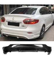 Renault Fluence GT Arka Ek Difüzör Siyah Plastik 2009-2016 Arka-difizör-bodykit-ek-karlık