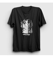Presmono Unisex Siyah A Forest The Cure T-Shirt 451482tt