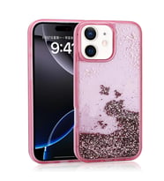 Apple iPhone 11 Kılıf Sıvılı Simli Şeffaf Arka Yüzey Zore Keto Silikon Kapak