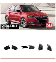Skoda Fabia Mk3 / 2015-2021 (Sinyalli) Uyumlu Batman Yarasa Ayna Kapağı