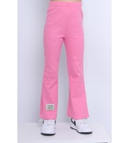 KIZ ÇOCUK TRİKO TAYT İSPANYOL PAÇA D2 (Pembe)