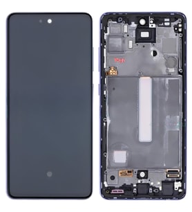 Tkgz - Samsung Galaxy A52 - SM-A525 Uyumlu Lcd Ekran Dokunmatik Servis ÇITALI MOR