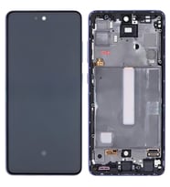 Tkgz - Samsung Galaxy A52 - SM-A525 Uyumlu Lcd Ekran Dokunmatik Servis ÇITALI MOR