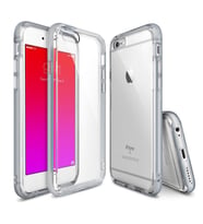 Ringke Frame Frost 6s/ 6 ile Uyumlu Bumper Kılıf Gray Extra Tam Koruma (Gri)