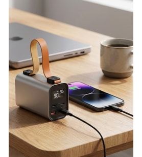 50000mAh Yüksek Kapasiteli Power Bank Çoklu Çıkışlı Fast Charge