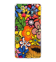 PrintiFy Samsung Galaxy S10 ile Uyumlu Retro Color 2  Kamera Korumalı Şeffaf  Kılıf