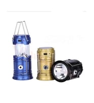 Güneş Enerjili Şarj Edilebilir USB Girişli Kamp Feneri Büyük Boy
