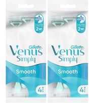 Venus Simply Venus 2 Kullan At Kadın Tıraş Bıçağı 4'lü 2li paket