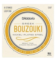 D'Addario EJ97 EJ Serisi Buzuki Tel Seti (Nickel Wound)