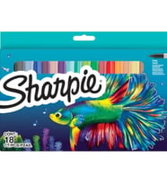 SHARPİE 2201230 FINE PERMANENT MARKER SET 18'Lİ - BALIK