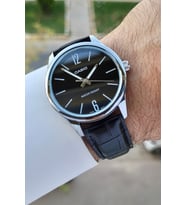 Casio CSISTE125 Kasası Gümüş Kordonu ve Kadranı Siyah Renk Erkek Kol Saati