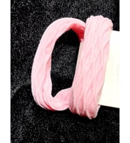 Monalisa Home Pembe Lüks Figürlü Renkli Lastik Toka