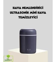 LED Işıklı USB Nemlendirici – Sürekli ve Aralıklı Püskürtme Modu