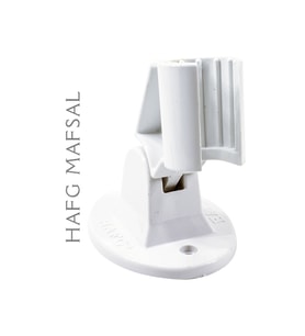 DUŞ MAFSALI - ÇIT ÇIT PLASTİK BEYAZ HAFG