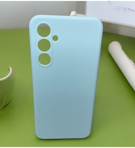 Samsung A54 5G Lansman Kaliteli Silikon Telefon Kılıfı (Y. Su Yeşili)