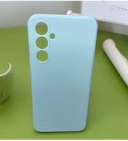 Samsung A54 5G Lansman Kaliteli Silikon Telefon Kılıfı (Y. Su Yeşili)