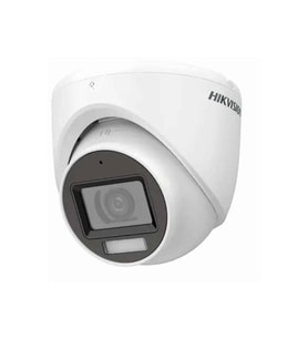 2mp Dome 2.8mm Color-vu Ds-2ce70df0t-lpfs 20metre Tvı Kamera (Beyaz)