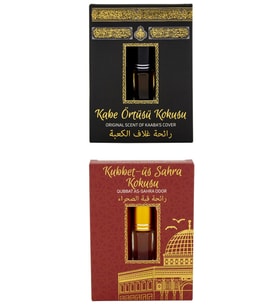 Kabe Örtüsü Kokusu Ve Kubbetüs Sahra Kokusu Alkolsüz Esans 3ml