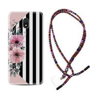 Xiaomi Redmi 8A 8 Pro 9C 9T 10C 11T Pro Kılıf Boyun Asklı Rasta Silikon Flowers 4 1390