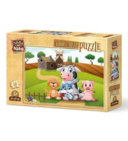 Art Kids Çiftlik Pozu 50 Parça Ahşap Puzzle