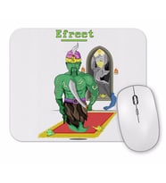 Efreet Djin War Green Faction Mouse Pad