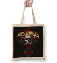 Guns n Roses Bez Çanta Uzun Saplı