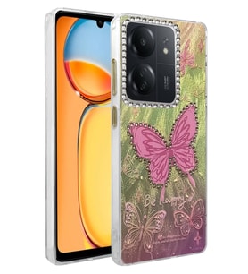 Newface Xiaomi Redmi 13C Kılıf Blade Aynalı Desenli Kapak - Desen 5