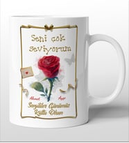 Sevgililer Gününe Özel Kupa Bardak 16