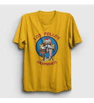Presmono Unisex Sarı Los Pollos Hermanos Breaking Bad T-Shirt 406681tt (Sarı)